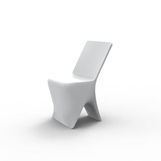 Vondom Sloo chair polyethylene by Karim Rashid Vondom White - Buy now on ShopDecor - Discover the best products by VONDOM design
