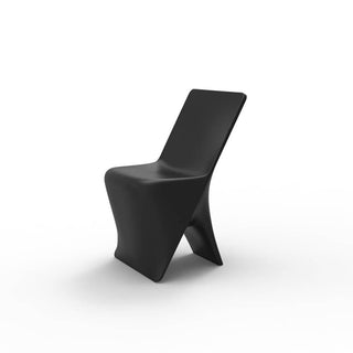 Vondom Sloo chair polyethylene by Karim Rashid Vondom Black - Buy now on ShopDecor - Discover the best products by VONDOM design