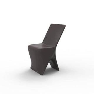 Vondom Sloo chair polyethylene by Karim Rashid Vondom Bronze - Buy now on ShopDecor - Discover the best products by VONDOM design