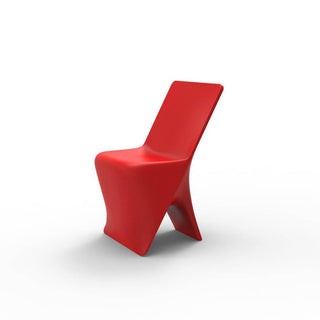 Vondom Sloo chair polyethylene by Karim Rashid Vondom Red - Buy now on ShopDecor - Discover the best products by VONDOM design