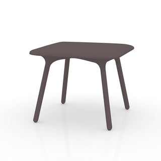 Vondom Sloo table 90x90 cm by Karim Rashid Vondom Bronze - Buy now on ShopDecor - Discover the best products by VONDOM design