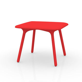 Vondom Sloo table 90x90 cm by Karim Rashid Vondom Red - Buy now on ShopDecor - Discover the best products by VONDOM design