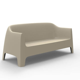 Vondom Solid sofa polyethylene by Stefano Giovannoni Vondom Ecru - Buy now on ShopDecor - Discover the best products by VONDOM design