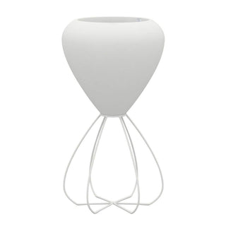 Vondom Spaghetti vase polyethylene by Karim Rashid Vondom White - Buy now on ShopDecor - Discover the best products by VONDOM design