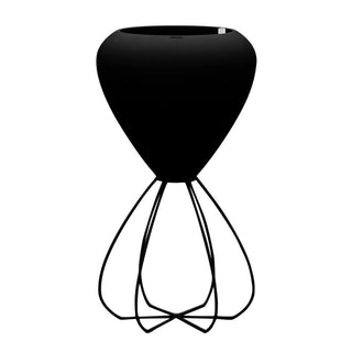 Vondom Spaghetti vase polyethylene by Karim Rashid Vondom Black - Buy now on ShopDecor - Discover the best products by VONDOM design
