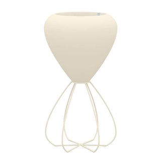 Vondom Spaghetti vase polyethylene by Karim Rashid Vondom Ecru - Buy now on ShopDecor - Discover the best products by VONDOM design