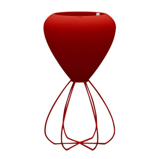 Vondom Spaghetti vase polyethylene by Karim Rashid Vondom Red - Buy now on ShopDecor - Discover the best products by VONDOM design
