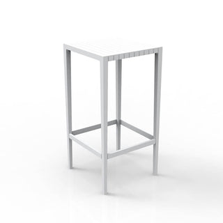 Vondom Spritz high table 50x50 h. 100 cm by Archirivolto Vondom White - Buy now on ShopDecor - Discover the best products by VONDOM design