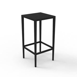 Vondom Spritz high table 50x50 h. 100 cm by Archirivolto Vondom Black - Buy now on ShopDecor - Discover the best products by VONDOM design
