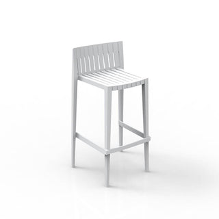 Vondom Spritz stool h. seat 76 cm. by Archirivolto Vondom White - Buy now on ShopDecor - Discover the best products by VONDOM design