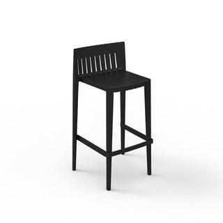 Vondom Spritz stool h. seat 76 cm. by Archirivolto Vondom Black - Buy now on ShopDecor - Discover the best products by VONDOM design