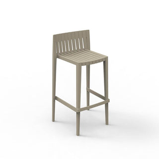 Vondom Spritz stool h. seat 76 cm. by Archirivolto Vondom Ecru - Buy now on ShopDecor - Discover the best products by VONDOM design