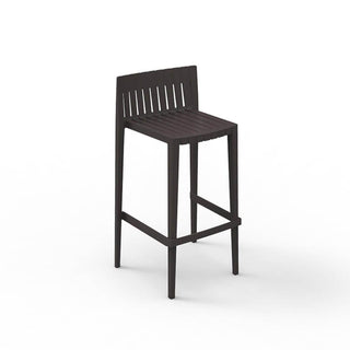 Vondom Spritz stool h. seat 76 cm. by Archirivolto Vondom Bronze - Buy now on ShopDecor - Discover the best products by VONDOM design