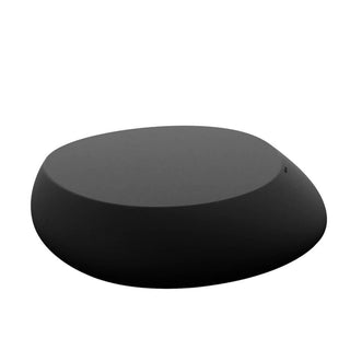 Vondom Stone low table polyethylene by Stefano Giovannoni Vondom Black - Buy now on ShopDecor - Discover the best products by VONDOM design
