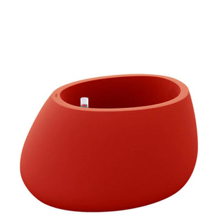 Vondom Stone vase h.40 cm polyethylene by Stefano Giovannoni Vondom Red - Buy now on ShopDecor - Discover the best products by VONDOM design