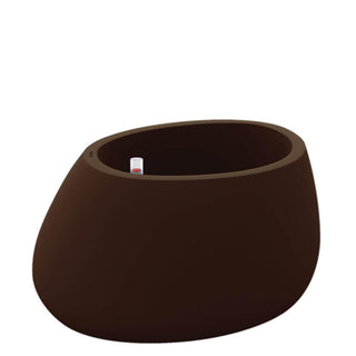 Vondom Stone vase h.40 cm polyethylene by Stefano Giovannoni Vondom Bronze - Buy now on ShopDecor - Discover the best products by VONDOM design