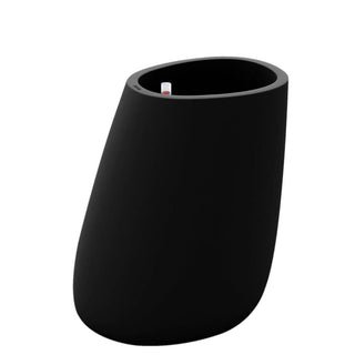 Vondom Stone vase h.70 cm polyethylene by Stefano Giovannoni Vondom Black - Buy now on ShopDecor - Discover the best products by VONDOM design
