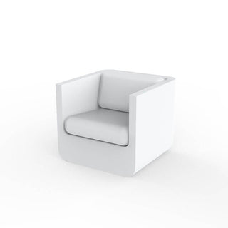 Vondom Ulm armchair polyethylene by Ramón Esteve Vondom White - Buy now on ShopDecor - Discover the best products by VONDOM design