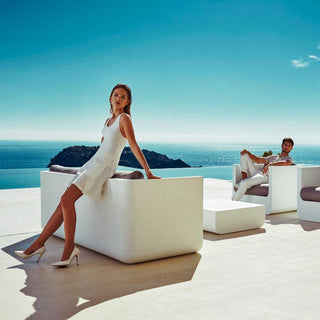 Vondom Ulm sofa polyethylene by Ramón Esteve - Buy now on ShopDecor - Discover the best products by VONDOM design