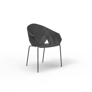 Vondom Vases chair polyethylene by JM Ferrero Vondom Black - Buy now on ShopDecor - Discover the best products by VONDOM design