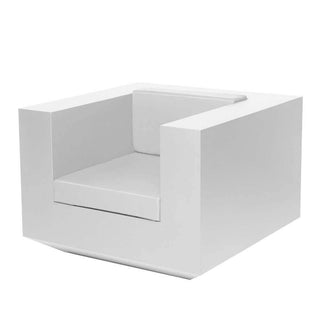 Vondom Vela armchair polyethylene by Ramón Esteve Vondom White - Buy now on ShopDecor - Discover the best products by VONDOM design