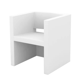 Vondom Vela chair polyethylene by Ramón Esteve Vondom White - Buy now on ShopDecor - Discover the best products by VONDOM design