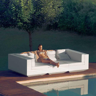 Vondom Vela sofa central chaiselongue by Ramón Esteve - Buy now on ShopDecor - Discover the best products by VONDOM design