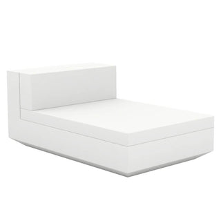 Vondom Vela sofa central chaiselongue by Ramón Esteve Vondom White - Buy now on ShopDecor - Discover the best products by VONDOM design