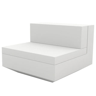 Vondom Vela sofa central module by Ramón Esteve Vondom White - Buy now on ShopDecor - Discover the best products by VONDOM design