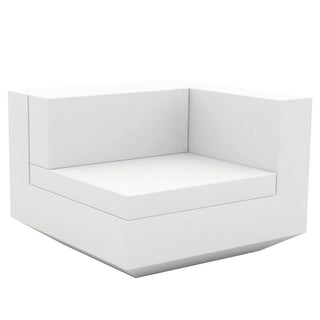 Vondom Vela sofa left-hand end module by Ramón Esteve Vondom White - Buy now on ShopDecor - Discover the best products by VONDOM design