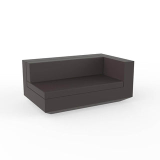 Vondom Vela XL sofa left-hand end module by Ramón Esteve Vondom Bronze - Buy now on ShopDecor - Discover the best products by VONDOM design