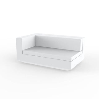 Vondom Vela XL sofa right-hand end module by Ramón Esteve Vondom White - Buy now on ShopDecor - Discover the best products by VONDOM design
