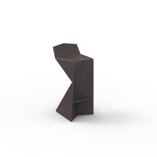 Vondom Vertex stool polyethylene by Karim Rashid Vondom Bronze - Buy now on ShopDecor - Discover the best products by VONDOM design