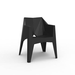Vondom Voxel chair polyethylene by Karim Rashid Vondom Black - Buy now on ShopDecor - Discover the best products by VONDOM design