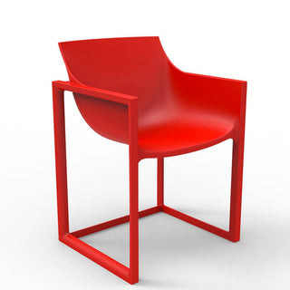 Vondom Wall Street small armchair by Eugeni Quitllet Vondom Red - Buy now on ShopDecor - Discover the best products by VONDOM design