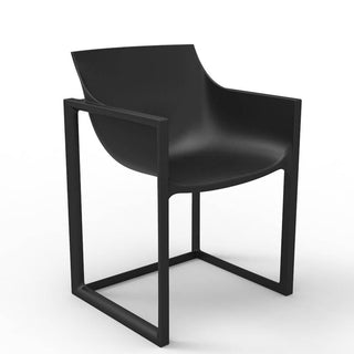 Vondom Wall Street small armchair by Eugeni Quitllet Vondom Black - Buy now on ShopDecor - Discover the best products by VONDOM design
