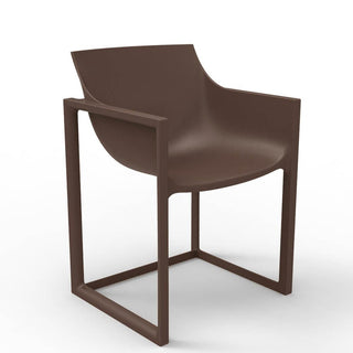 Vondom Wall Street small armchair by Eugeni Quitllet Vondom Bronze - Buy now on ShopDecor - Discover the best products by VONDOM design
