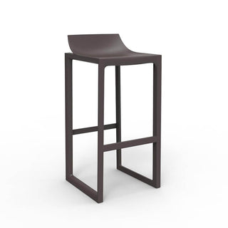Vondom Wall Street stool h.seat 76 cm by Eugeni Quitllet Vondom Bronze - Buy now on ShopDecor - Discover the best products by VONDOM design
