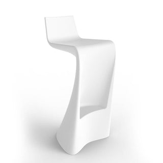 Vondom Wing stool polyethylene by A-cero Vondom White - Buy now on ShopDecor - Discover the best products by VONDOM design