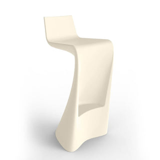 Vondom Wing stool polyethylene by A-cero Vondom Ecru - Buy now on ShopDecor - Discover the best products by VONDOM design