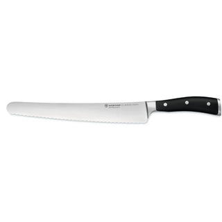 Wusthof Classic Ikon bread knife 26 cm. black - Buy now on ShopDecor - Discover the best products by WÜSTHOF design