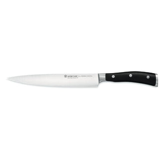 Wusthof Classic Ikon carving knife 20 cm. black - Buy now on ShopDecor - Discover the best products by WÜSTHOF design