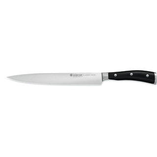 Wusthof Classic Ikon carving knife 23 cm. black - Buy now on ShopDecor - Discover the best products by WÜSTHOF design