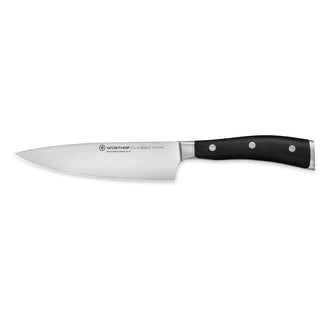 Wusthof Classic Ikon cook's knife 16 cm. black - Buy now on ShopDecor - Discover the best products by WÜSTHOF design