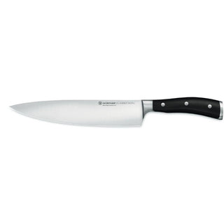 Wusthof Classic Ikon cook's knife 23 cm. black - Buy now on ShopDecor - Discover the best products by WÜSTHOF design