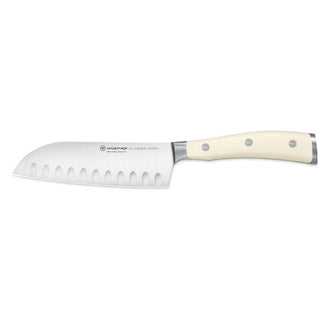 Wusthof Classic Ikon Crème santoku knife with hollow edge 14 cm. - Buy now on ShopDecor - Discover the best products by WÜSTHOF design