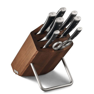 Wusthof Classic Ikon knife block with 8 items brown - Buy now on ShopDecor - Discover the best products by WÜSTHOF design