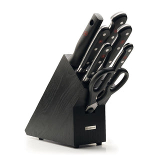 Wusthof Classic knife block with 7 items black - Buy now on ShopDecor - Discover the best products by WÜSTHOF design