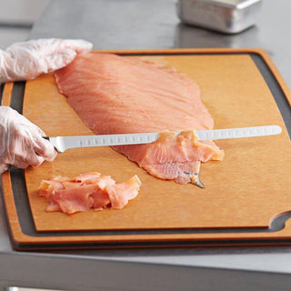 Wusthof Classic salmon slicer with hollow edge 32 cm. black - Buy now on ShopDecor - Discover the best products by WÜSTHOF design