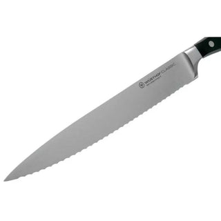 Wusthof Classic serrated slicer 23 cm. black - Buy now on ShopDecor - Discover the best products by WÜSTHOF design
